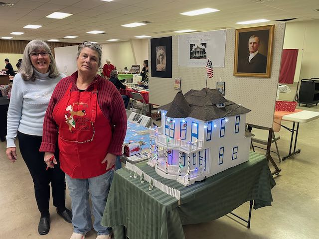Ferguson Booth at Holiday Bazaar