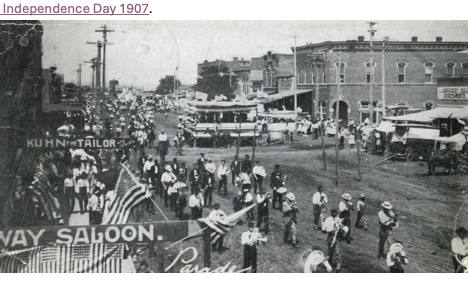 Independence Day 1907 in Watonga